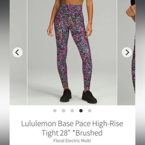 Lululemon Base Pace 28” Legging EUC